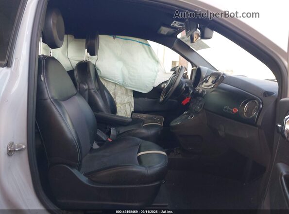 3C3CFFGEXHT530091 2017 FIAT 500 Серый Вид салона спереди