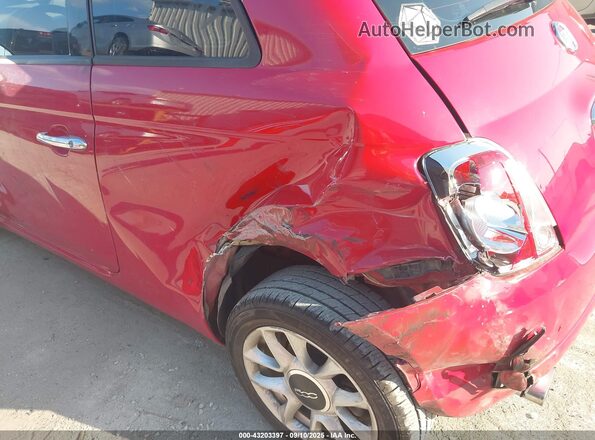 3C3CFFKR1HT586432 2017 FIAT 500 Красный Вид спереди