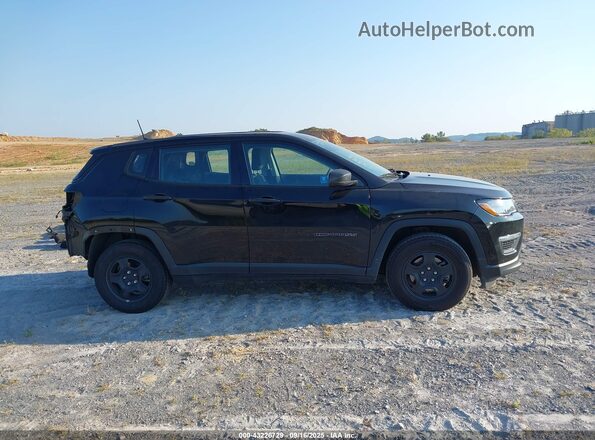 3C4NJCAB7LT230467 2020 JEEP COMPASS Black 360 interior view