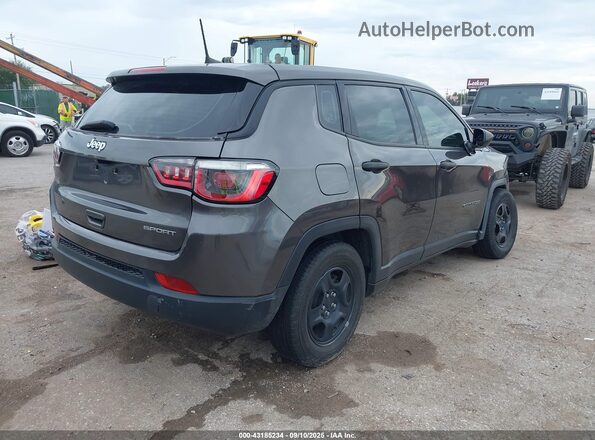 3C4NJCABXKT685912 2019 JEEP COMPASS Gray Հետևի աջ