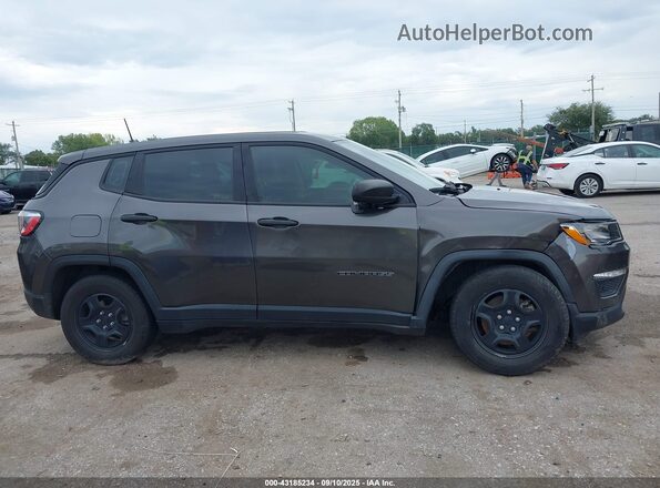 3C4NJCABXKT685912 2019 JEEP COMPASS Gray Սալոնի հետևի տեսք
