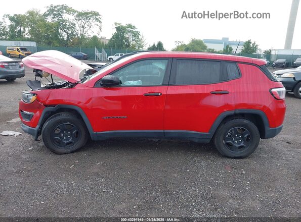 3C4NJCABXLT169440 2020 JEEP COMPASS Красный Панорамный вид салона 360°