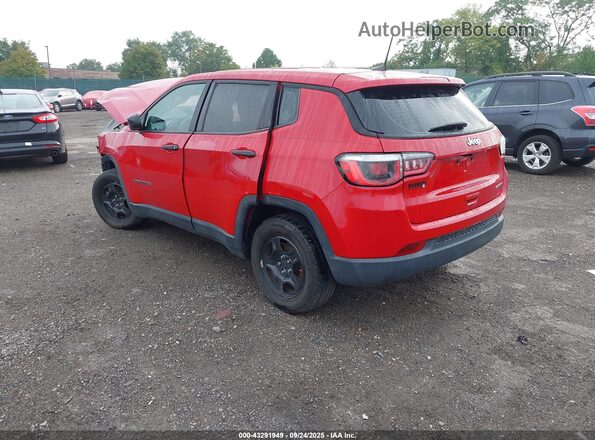 3C4NJCABXLT169440 2020 JEEP COMPASS Красный Задняя левая четверть