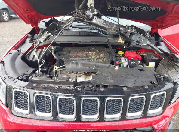 3C4NJCABXLT169440 2020 JEEP COMPASS Красный Вид сзади