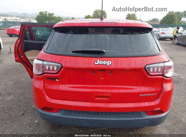 3C4NJCABXLT169440 2020 JEEP COMPASS Красный 