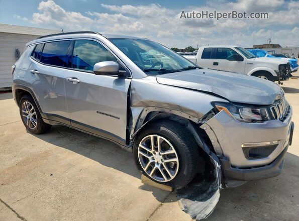 3C4NJCBB0KT614684 2019 JEEP COMPASS Silver Przód prawy