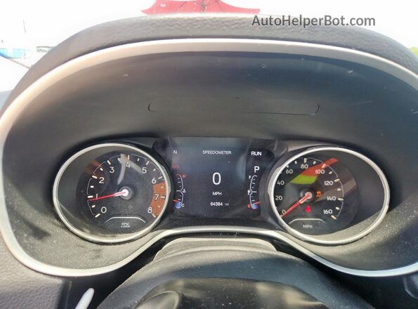3C4NJCBB0KT614684 2019 JEEP COMPASS Silver Widok zestawu wskaźników
