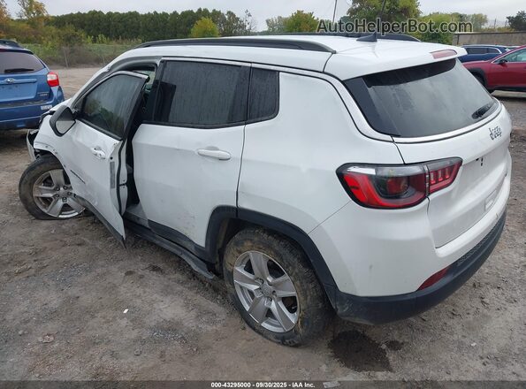 3C4NJCBB3NT103359 2022 JEEP COMPASS White Trasero izquierdo