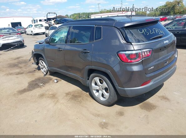 3C4NJCBB5LT162412 2020 JEEP COMPASS Gray Trasero izquierdo