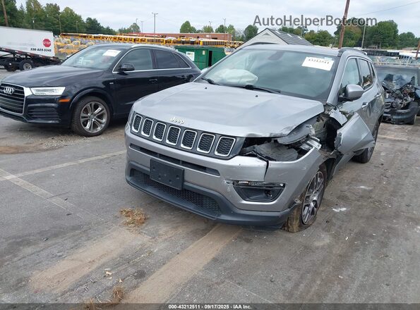 3C4NJCBB8LT151081 2020 JEEP COMPASS Silver Передня ліва чверть