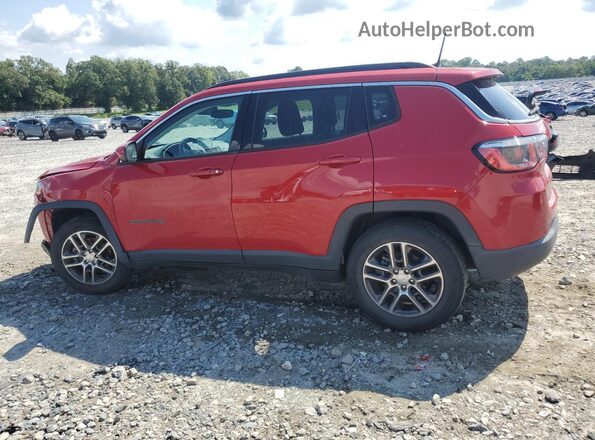 3C4NJCBB9JT122041 2018 JEEP COMPASS Red 