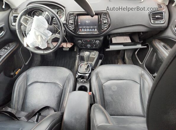 3C4NJCCB3LT114356 2020 JEEP COMPASS Gray წინა პანელის ხედი