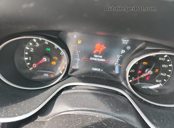 3C4NJCCB3LT114356 2020 JEEP COMPASS Gray ხელსაწყოთა პანელის ხედი