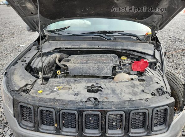 3C4NJCCB3LT114356 2020 JEEP COMPASS Gray ძრავის განყოფილების ხედი