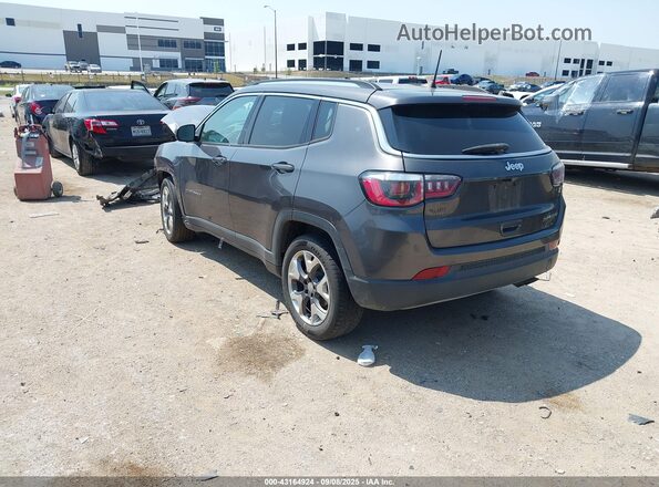 3C4NJCCB5LT114424 2020 JEEP COMPASS Gray Trasero izquierdo