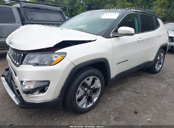 3C4NJCCB5LT139985 2020 JEEP COMPASS White Vista tres cuartos delantera izquierda