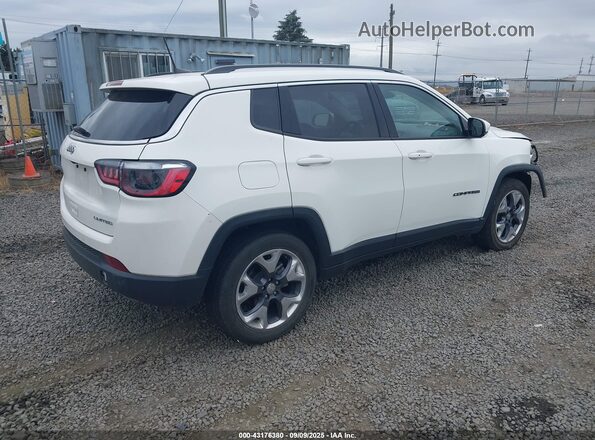 3C4NJCCB6MT573446 2021 JEEP COMPASS Белый Задняя правая четверть