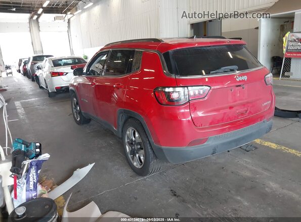 3C4NJCCB7MT559426 2021 JEEP COMPASS Бордовый Задняя левая четверть
