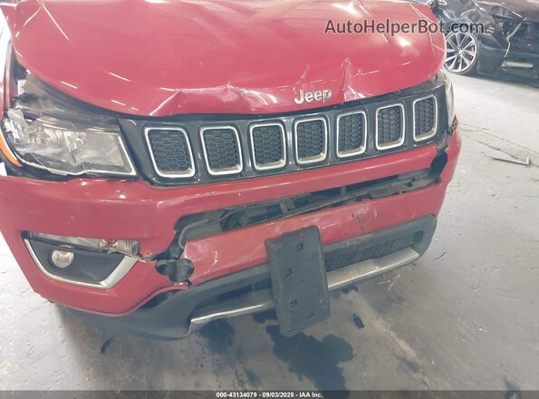 3C4NJCCB7MT559426 2021 JEEP COMPASS Бордовый Вид спереди