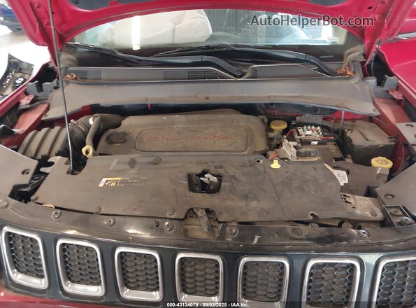 3C4NJCCB7MT559426 2021 JEEP COMPASS Бордовый Вид сзади