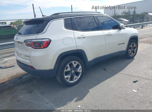 3C4NJCCB8LT176495 2020 JEEP COMPASS Белый Задняя правая четверть
