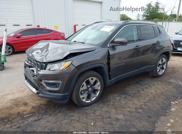 3C4NJCCBXLT198594 2020 JEEP COMPASS Gray Przód lewy