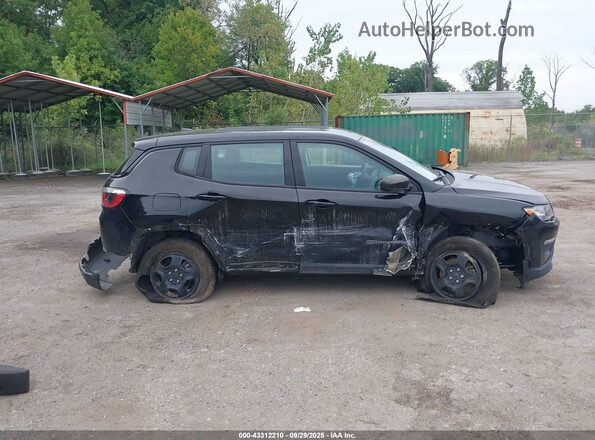3C4NJDAB5LT161347 2020 JEEP COMPASS Black Vista interior trasera