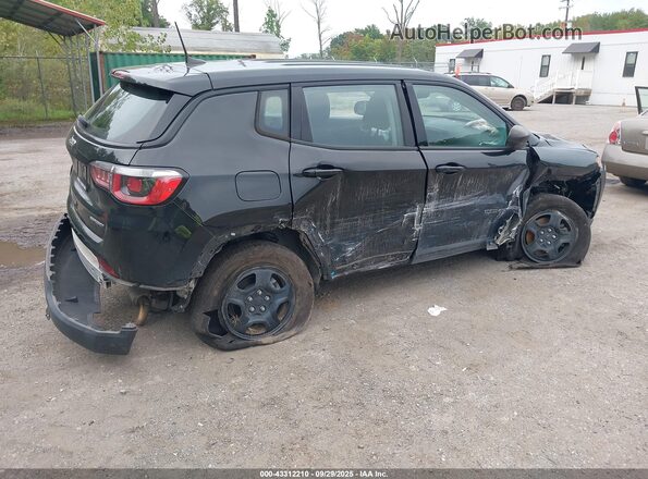 3C4NJDAB5LT161347 2020 JEEP COMPASS Black Trasero derecho