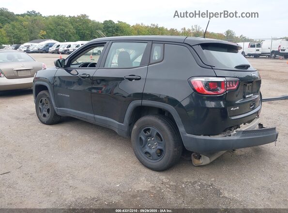 3C4NJDAB5LT161347 2020 JEEP COMPASS Black Trasero izquierdo