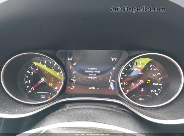 3C4NJDAB5LT161347 2020 JEEP COMPASS Black Vista de los asientos traseros