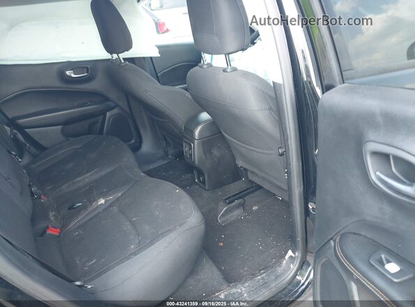 3C4NJDAB7LT123277 2020 JEEP COMPASS Black Vista de la etiqueta del VIN