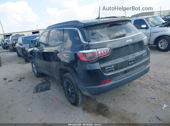 3C4NJDAB7LT123277 2020 JEEP COMPASS Black Trasero izquierdo