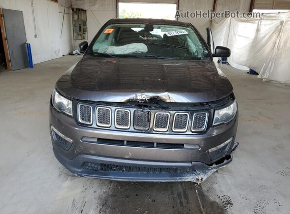 3C4NJDAB9LT251844 2020 JEEP COMPASS Gray წინა ხედი