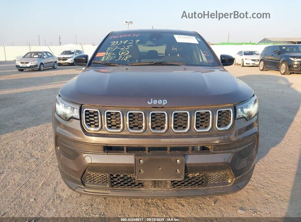 3C4NJDAN9RT168644 2024 JEEP COMPASS Серый Вид панели приборов