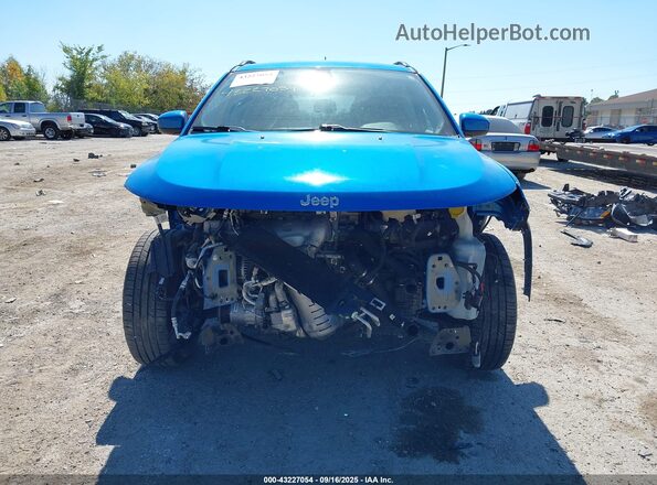 3C4NJDBB2LT132807 2020 JEEP COMPASS Blue Vista del cuadro de instrumentos