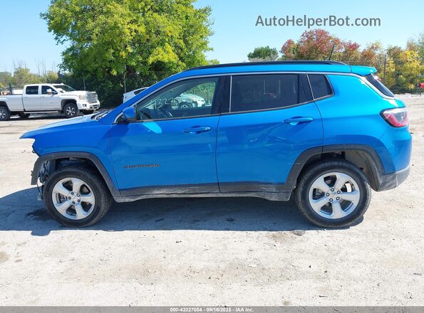 3C4NJDBB2LT132807 2020 JEEP COMPASS Blue Vista interior de 360 grados