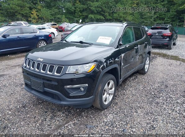 3C4NJDBB2MT501215 2021 JEEP COMPASS Black Առջևի ձախ երեք քառորդ տեսարան