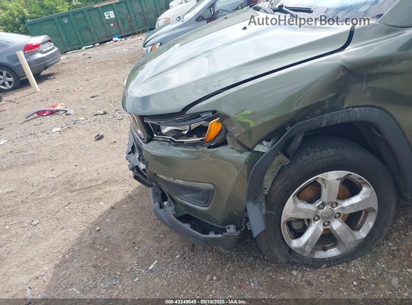 3C4NJDBB3JT140718 2018 JEEP COMPASS Green წინა ხედი