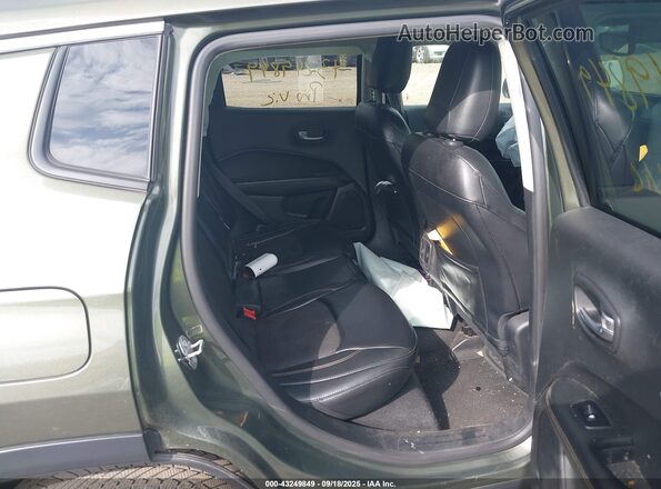 3C4NJDBB3JT140718 2018 JEEP COMPASS Green VIN კოდის სტიკერის ხედი