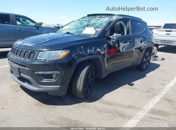 3C4NJDBB3MT517522 2021 JEEP COMPASS Black Передня ліва чверть