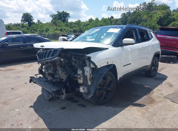 3C4NJDBB3MT554490 2021 JEEP COMPASS White Front left