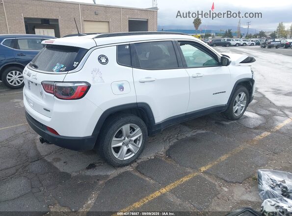 3C4NJDBB3NT130597 2022 JEEP COMPASS White Tył prawy