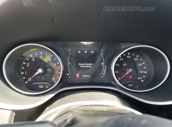 3C4NJDBB4KT690639 2019 JEEP COMPASS White Սարքավորումների վահանակի տեսք