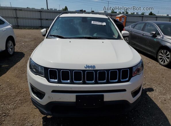 3C4NJDBB4KT690639 2019 JEEP COMPASS White Դիմացի տեսք