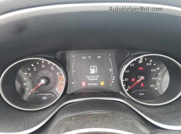3C4NJDBB5LT105021 2020 JEEP COMPASS White Սարքավորումների վահանակի տեսք