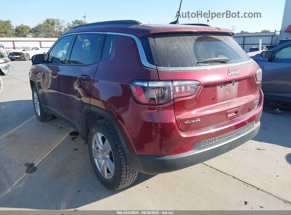 3C4NJDBB5NT215991 2022 JEEP COMPASS Темно-бордовый Задняя левая четверть