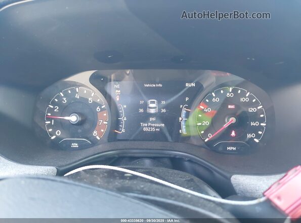 3C4NJDBB5NT215991 2022 JEEP COMPASS Темно-бордовый Вид задних сидений
