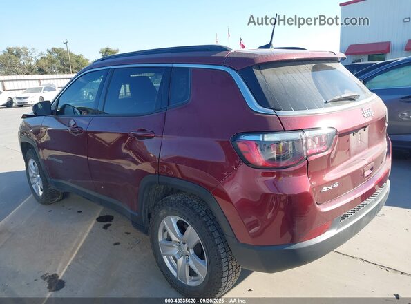 3C4NJDBB5NT215991 2022 JEEP COMPASS Темно-бордовый Панорамный вид салона 360°