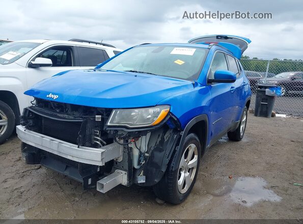 3C4NJDBB6JT479473 2018 JEEP COMPASS Blue 
