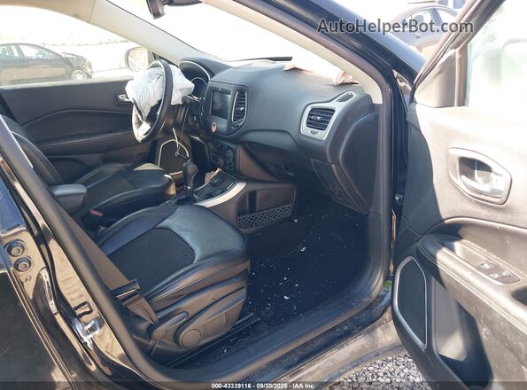 3C4NJDBB6LT228939 2020 JEEP COMPASS Black Front interior view